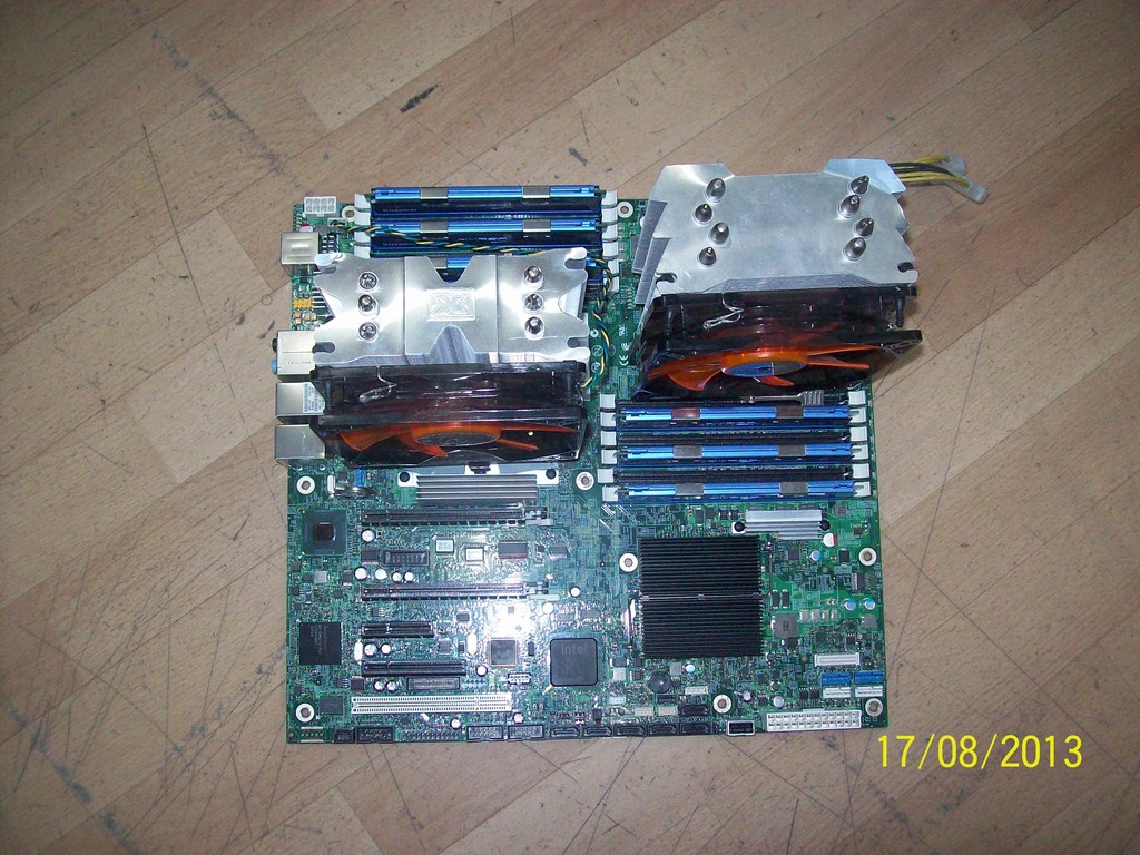  INTEL S5520SC ÇİFT CPU SERVER BOARD & ÇİFT INTEL XEON E5506
