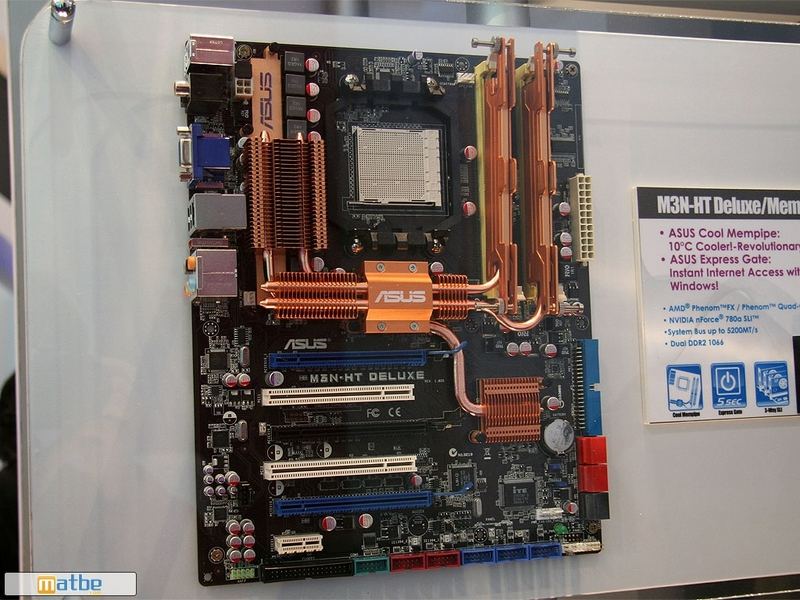  ## Cebit 2008: Asus'dan nForce 780a SLI Yonga Setli Yeni Anakart ##