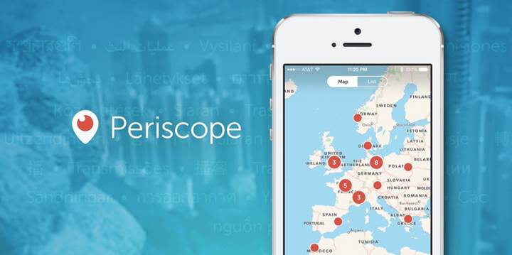 Periscope canlı yayın kayıtları artık sonsuza kadar saklanabilecek