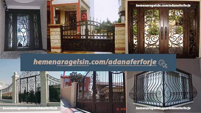 Adana Ferforje Kapı Pencere ve Korkuluk
