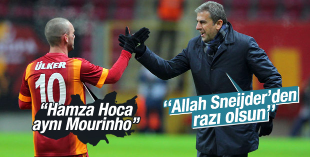  Hamza Hamzaoğlu'ndan Sneijder'e cevap