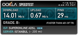  Turkcell Superonline ADSL ilk 6ay 9.99