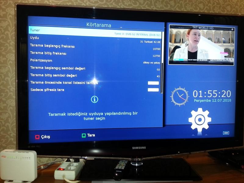 41 KERE MAŞALLAH!=Karasal yayın+kablo tv yayın+uydu tuner e2 cıhazı satlık-takaslık