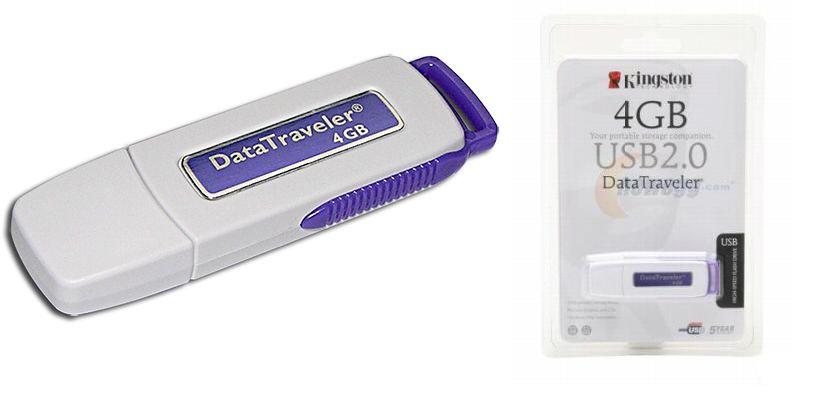  SIFIR ve 5 YIL GARANTILI 4GB KINGSTON FLASH BELLEK