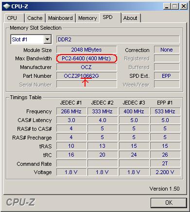  OCZ TITANIUM 1066 DDR2 RAM 667 Çalışıyor, 1066 Nasıl Yaparım :(