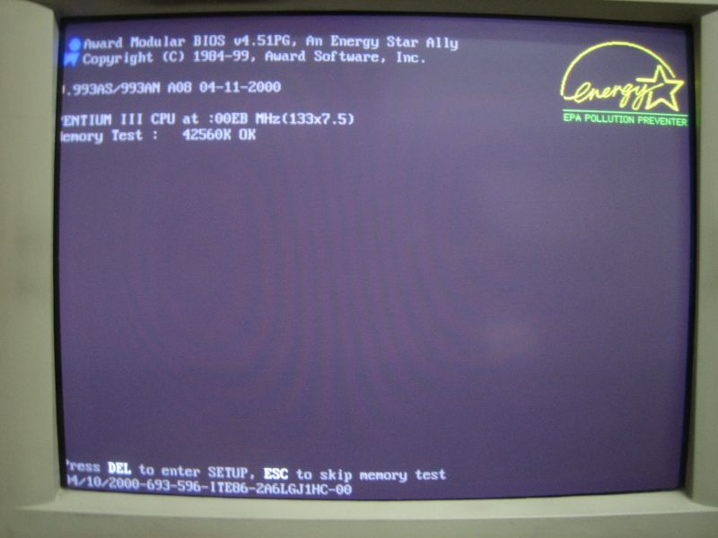  Pentium III anakart problemi
