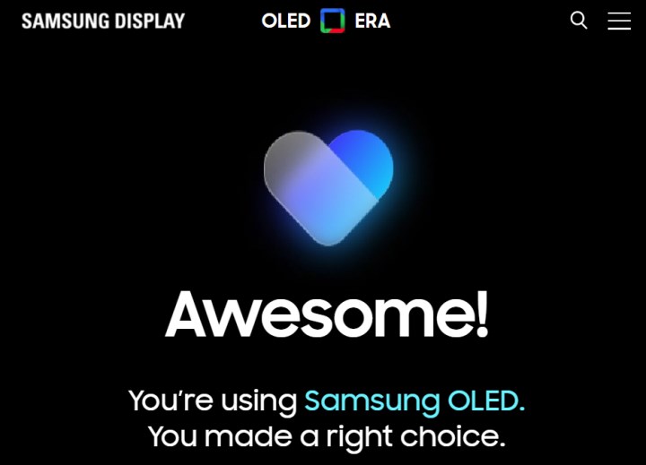 Samsung, OLED ekranlar için bilgilendirme sayfası açtı