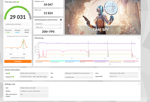 Ekran kartı bazen düşük performanslı olarak çalışıyor (RTX 4090 suprimx)