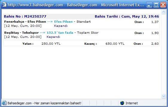  İDDAA & BAHİS & BORSA & KUPONLAR & İSTATİSLİKLER &TAHMİNLER...