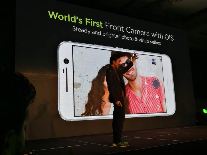 HTC 10 ön kamerasından Samsung çıktı