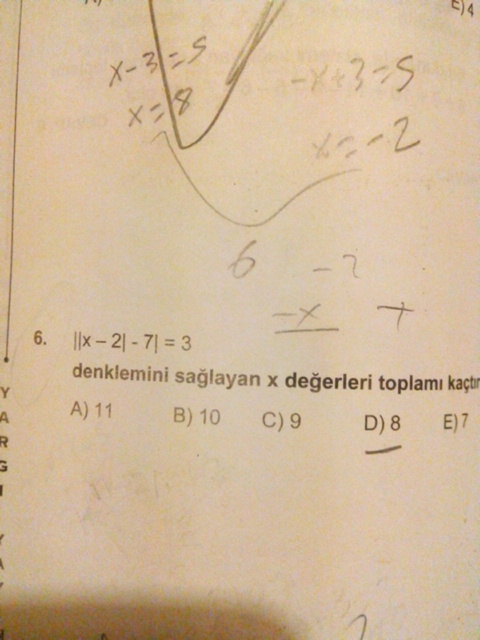  mat 1 mutlak değer soruları