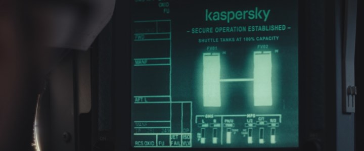 Moonfall filminde Kaspersky imzası
