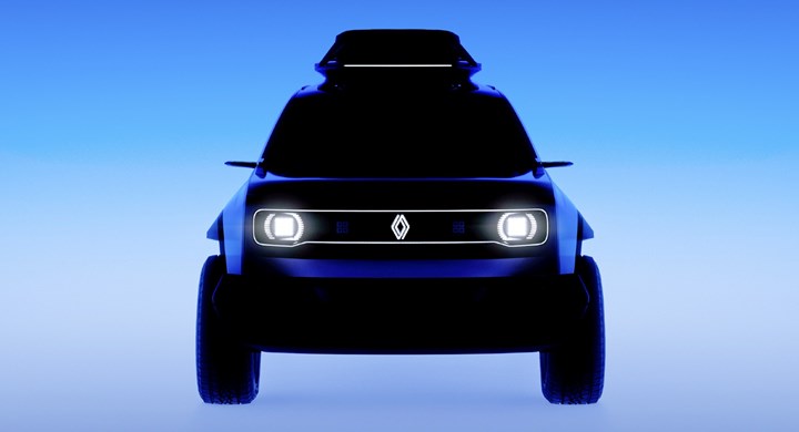 Elektrikli Renault 4 konseptinin yeni ipucu görselleri paylaşıldı