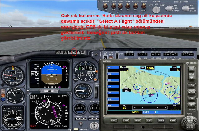  Flight Simulator. Kucuk Çaplı Bir Eğitim Burda...