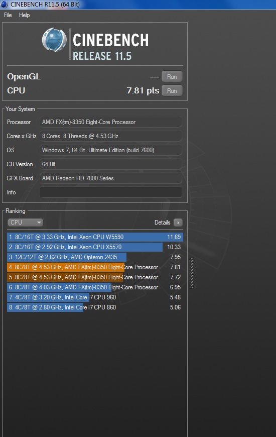  Intel vs AMD 3ds max + Vray 3 testleri