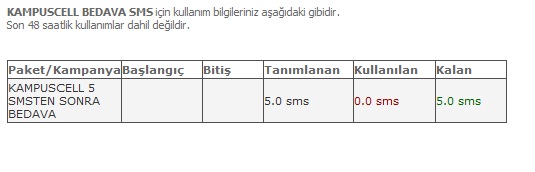  Faturalı Genç TarifeYüksek Fatura İlginç Durum