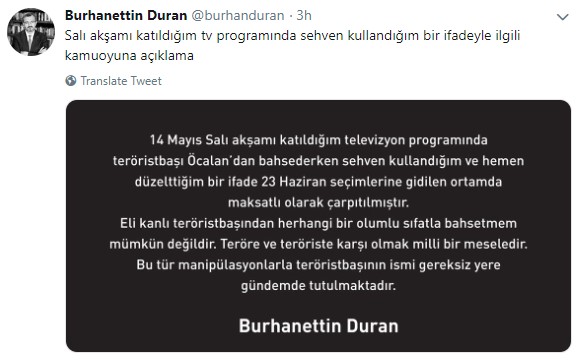 AKP, Cumhurbaşkanlığı'ndan sürpriz çıkış: "Sayın Öcalan" !!!