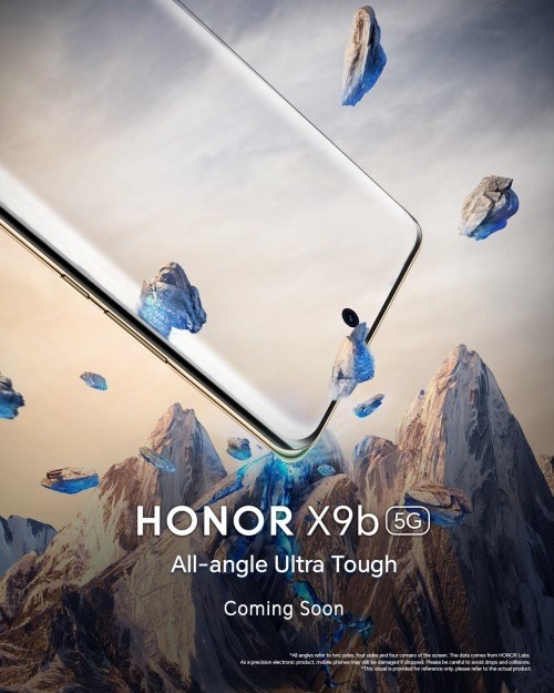 Honor X9b'nin reklam afişleri ortaya çıktı: İşte muhtemel tasarım