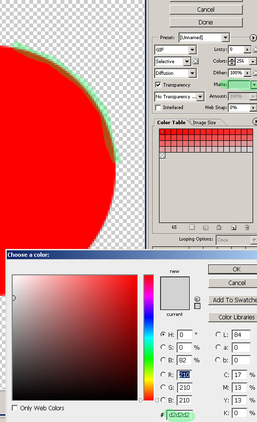  Transparan PNG resmi transparan gif'e çevirme?