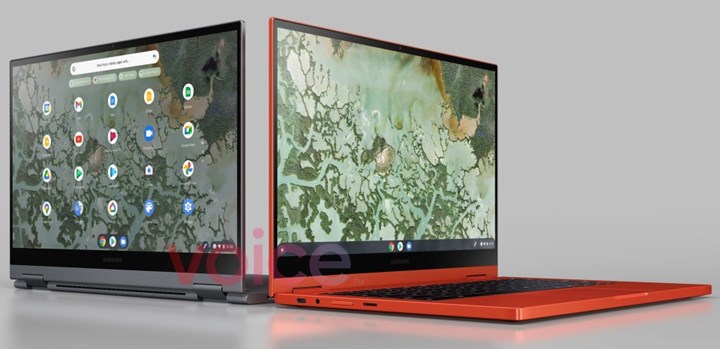 Samsung Galaxy Chromebook 2'nin sızdırılan görüntüsü, tasarım detaylarını ortaya koyuyor