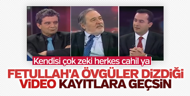 İlber Ortaylı'nın Fetullah Gülen'i övdüğü video.