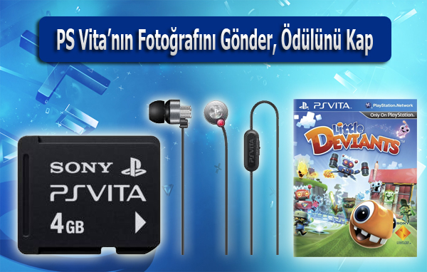  PS Vita için Ödüllü Yarışmamız Başladı!