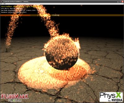  PhysX FluidMark v1.0.0 PhysX FluidMark is a physics benchmark
