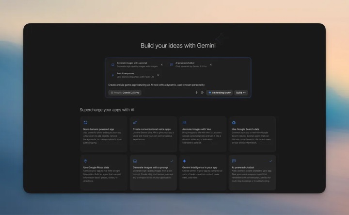 Google AI Studio'da yeni dönem: Tek komutla uygulama