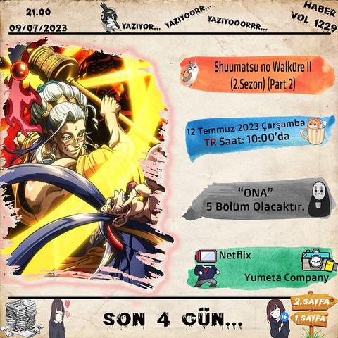 Animeli Günler Haber (AnimeSeverler)📰