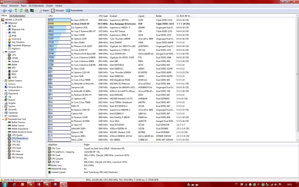  XEON 5620 4ghz overclocklu kullananlar topluluğu (Testler ekleniyor)