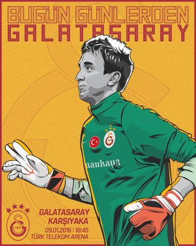  Türkiye Kupası | GALATASARAY - Karşıyaka | 9.01.2016 18:45 ATV