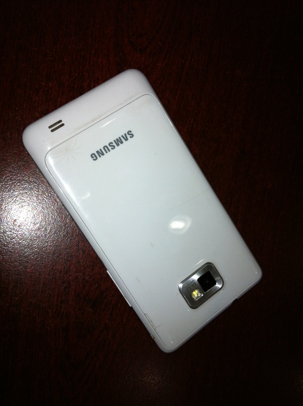  Samsung Galaxy SII * Beyaz * Takaslık