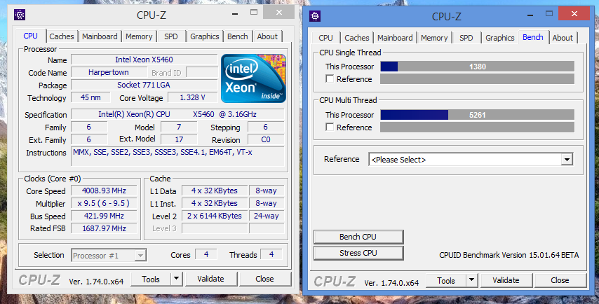 İşlemcilerin CPU-Z Benchmark Sıralamaları [ANA KONU]