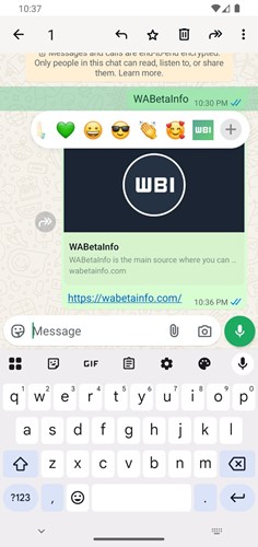 WhatsApp'ın yeni çıkartma tepkileri özelliği Android kullanıcılarını bekliyor