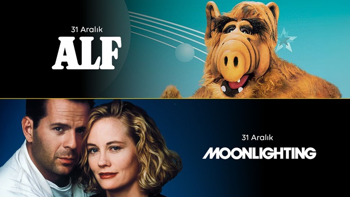 80'lerin sevilen dizileri Alf ve Moonlighting, yakında TV+ üzerinden izlenebilecek