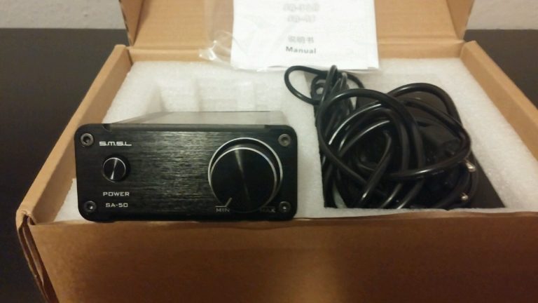 SMSL SA50 50Wx2 TDA7492 Class D Amfi