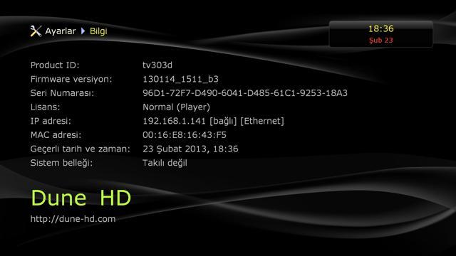  DUNE HD BASE 3D VE HD TV 3D İNCELEMESİ