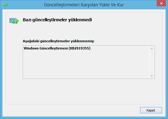  Windows 8.1 Update 3 Build 6.3.9600.17736 (RTM) Yapım Tarihi 22.03.2015