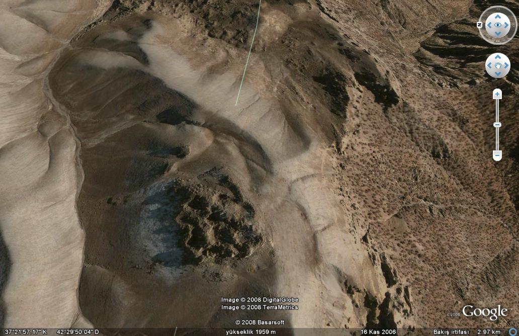  “Nuh Mescidi’nin Cudi Dağı’ndaki yeri Google Earth’da bulundu!