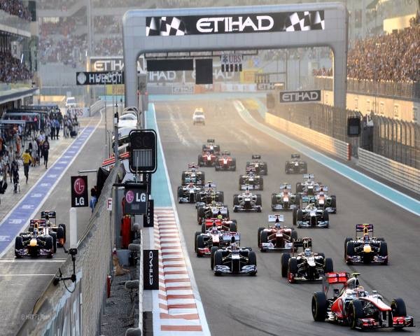  18-2012 FORMULA 1 ETIHAD AIRWAYS ABU DHABI GRAND PRIX