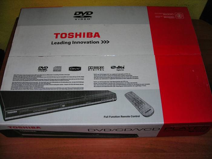  TOSHIBA SD-270E DVD/DİVX PLAYER