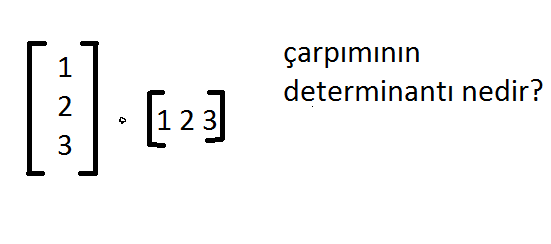  matris-determinant sorusu