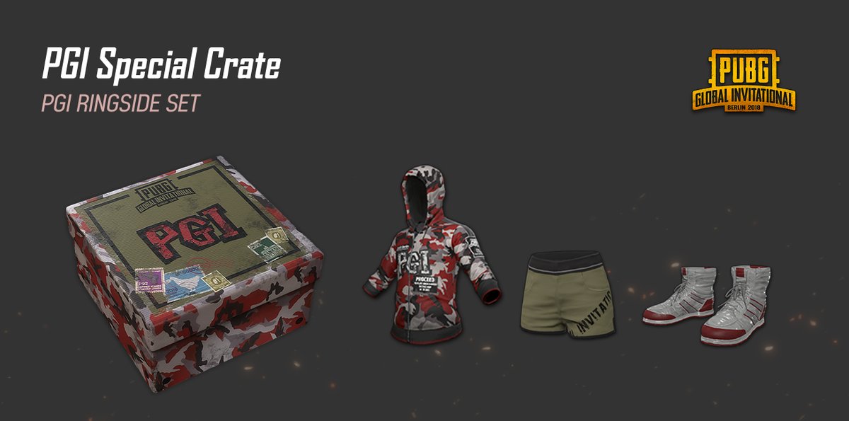 Pubg PGI Title Set - PGI Ringside Set Key
