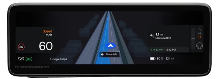 Araçlardaki Google Haritalar'a şerit algılama özelliği geliyor