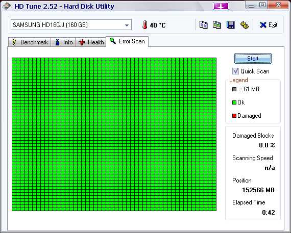  HD tune programlı ile harddisk testi resimli anlatım