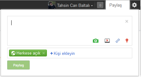  GOOGLE+ [BASİT İNCELEME - PROFİLLERİMİZİ PAYLAŞALIM - TAKİP EDELİM]