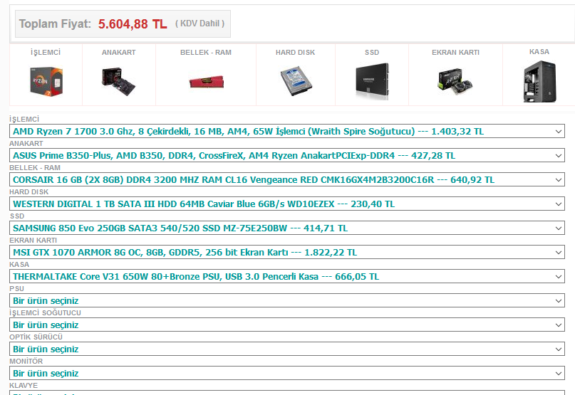 5000 TL Sistem Tavsiyesi - 3D Animason vs. için