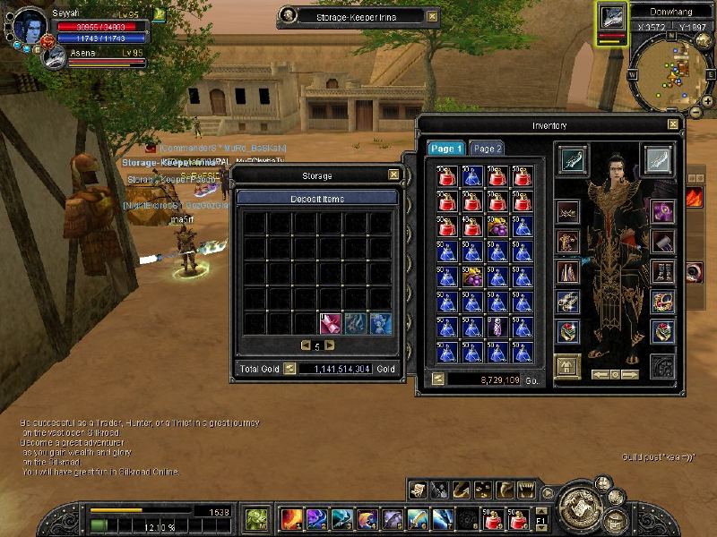  IRIS SERVERINDA 95 LVL FULL STR GLAVIER+1.1 BİL GOLD++6 SİLAHLAR     SADECE 175 TL