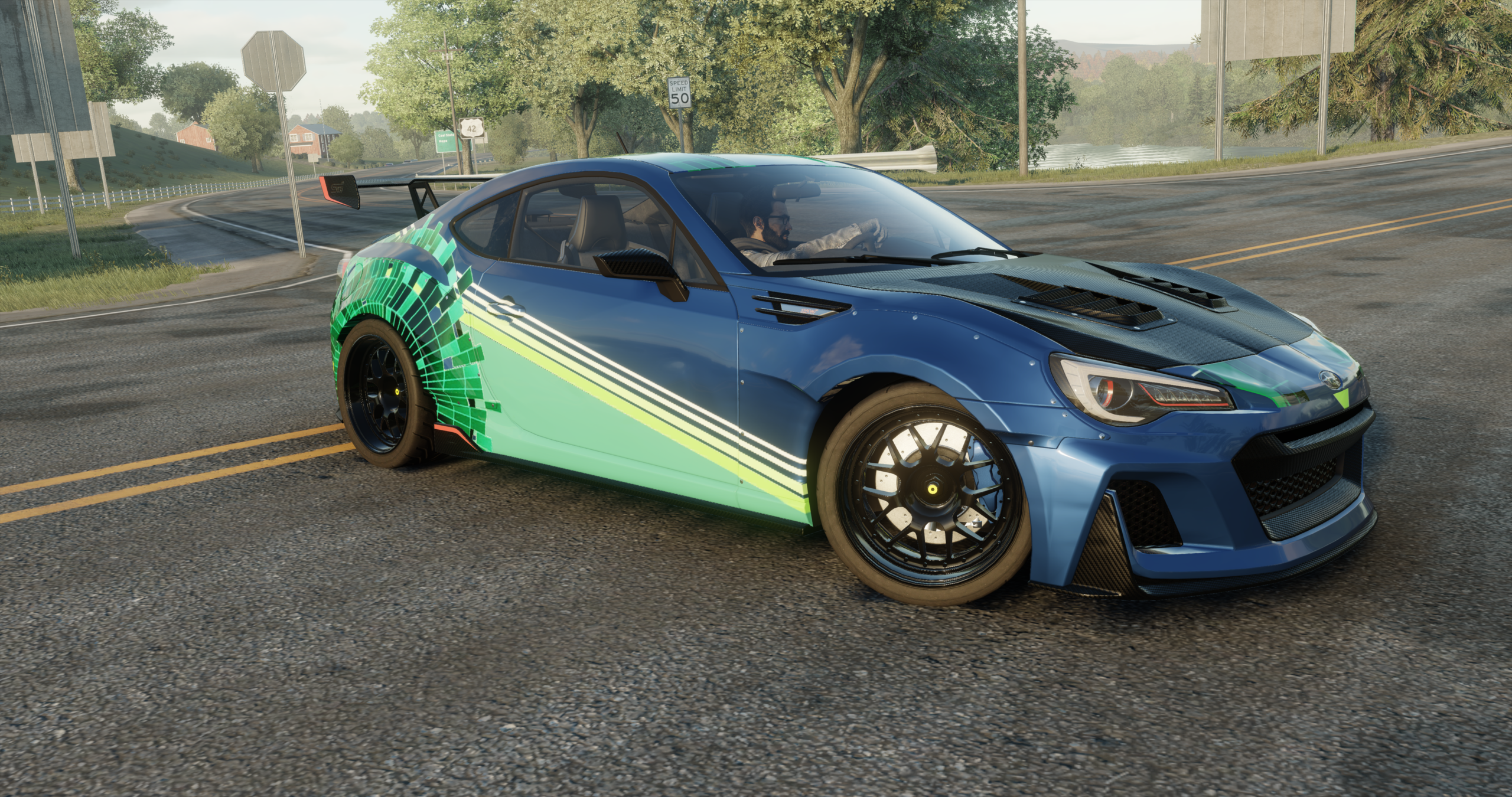 Subaru BRZ livery