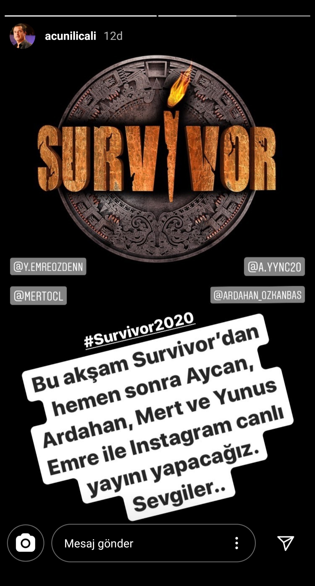  🔥🌴 SURVIVOR 2020 🌴🔥 | Şampiyon Cemal Can!